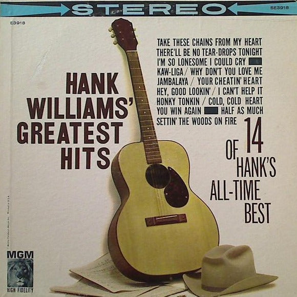 Hank Williams' Greatest Hits – Blue Canary Records